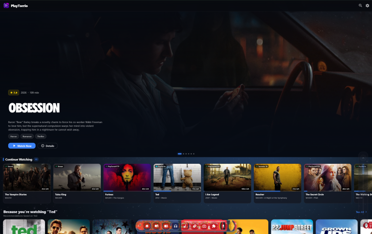 PlayTorrio : hub média open source (films, mangas, musique, IPTV)