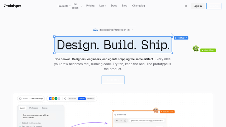 PROTOTYPER : le canvas qui écrit votre code pendant que vous dessinez