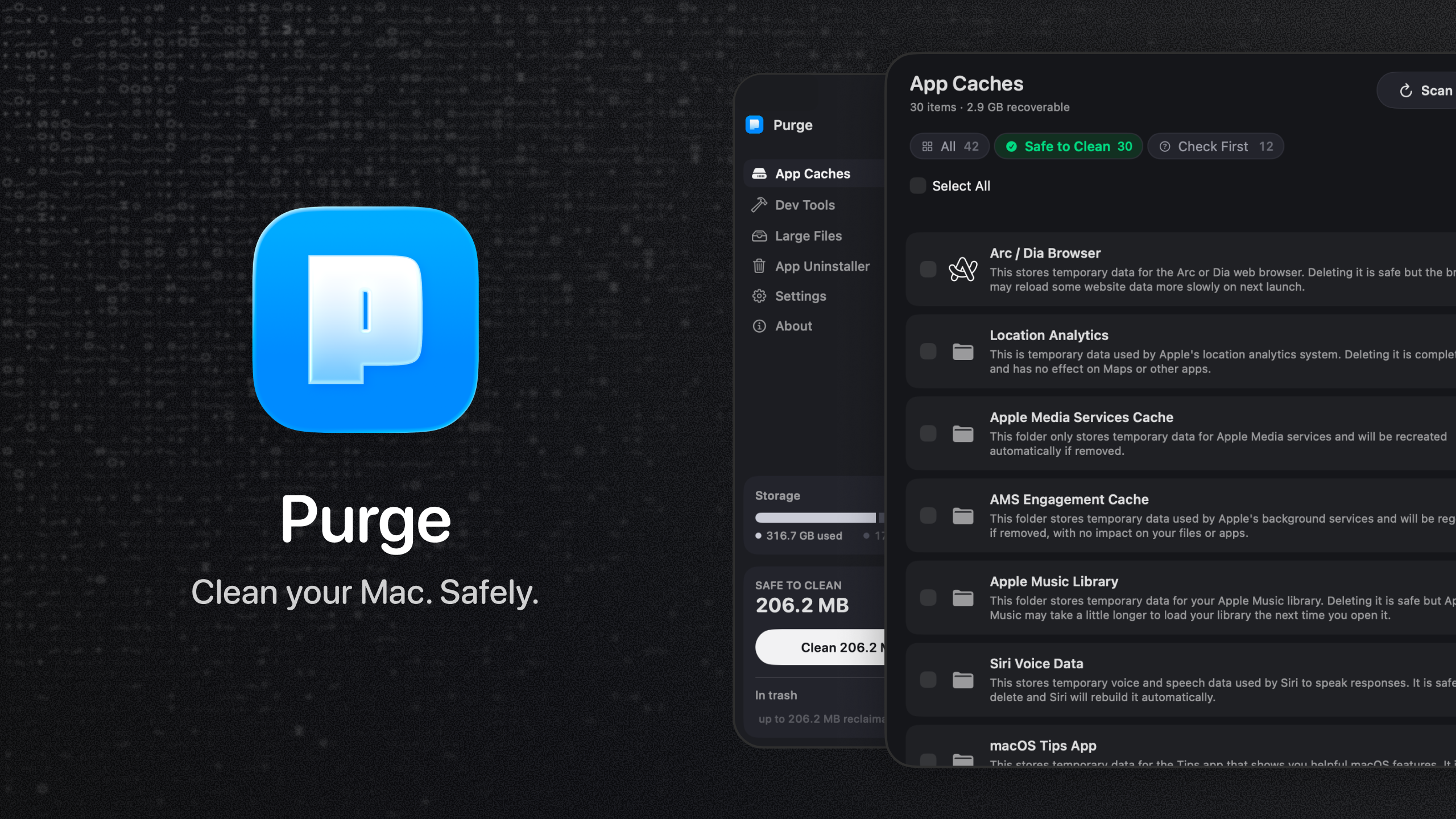 Purge le nettoyeur de mac qui ne supprime jamais r