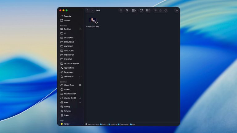 REMOVE BACKGROUND : détourer une image depuis le Finder, sans rien installer