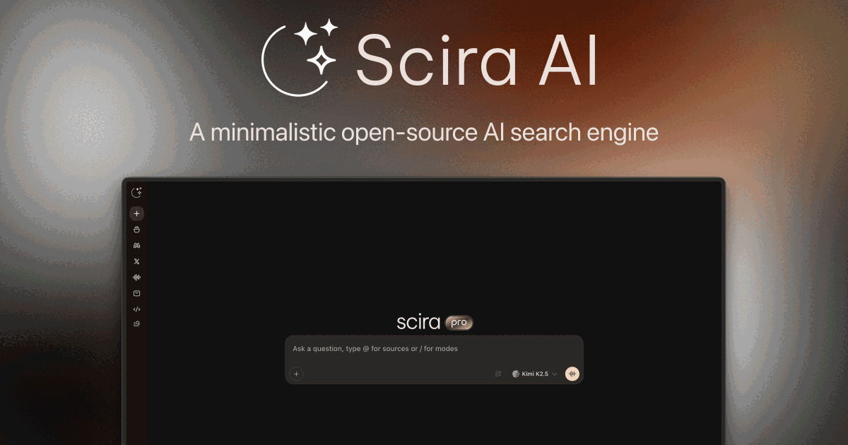 Scira la recherche ia qui cite chaque affirmation