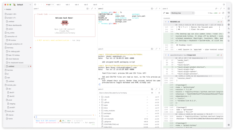 TERMANY : le terminal pensé pour faire tourner vos agents de code