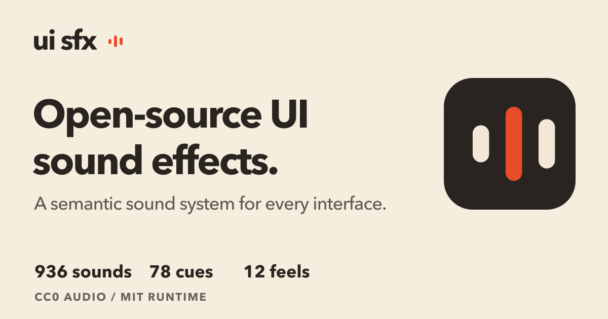 Uisfx 936 sons pour donner un langage sonore a vos