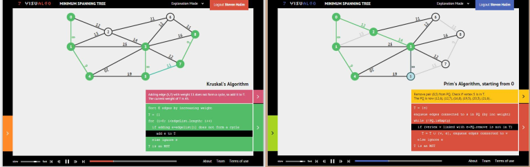 VISUALGO : voir enfin tourner les algorithmes