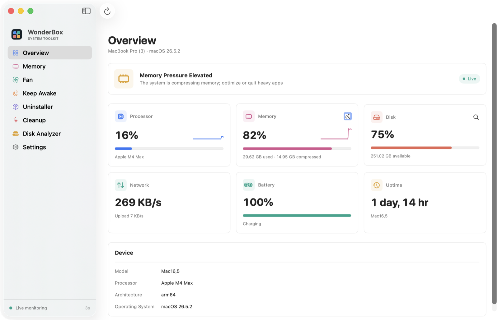 Wonderbox le toolkit natif macos qui optimise la m