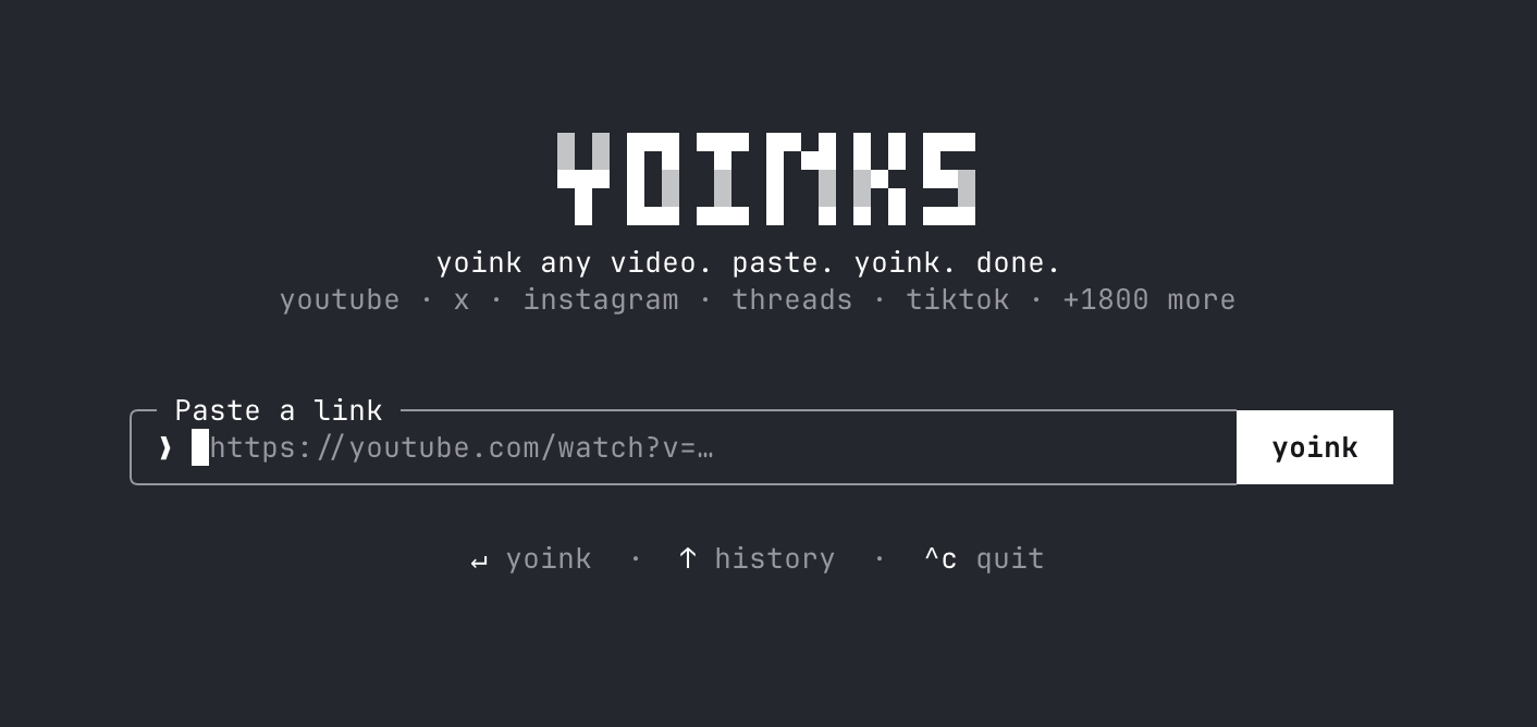 Yoinks telechargez nimporte quelle video depuis le