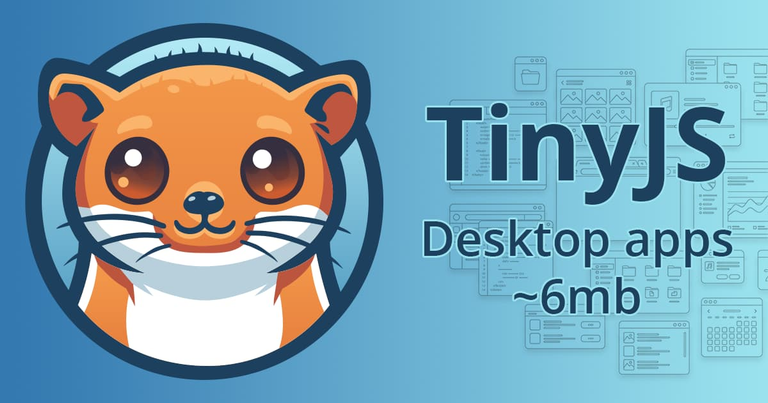 TINYJS : des applications de bureau en JavaScript qui tiennent dans 6 Mo